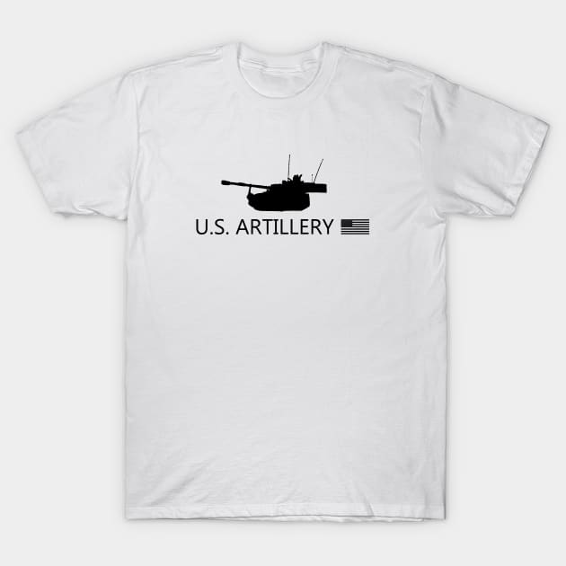 U.S. Artillery T-Shirt by Jared S Davies